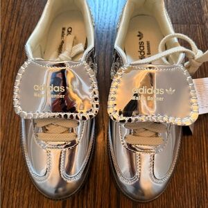 Adidas Wales Bonnet Metallic Silver Sneakers